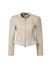 Bild von Faux-Lederjacke