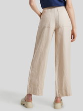 Bild von Leinenhose mit weitem Bein