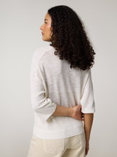 Bild von Strickshirt mit Leinen CIMAO