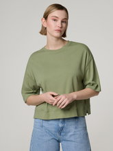 Image sur T-shirt coupe carrée