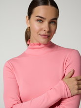 Image sur Pull à côtes avec col montant