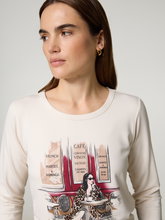 Bild von Langarmshirt mit Print