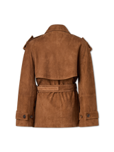 Bild von Trenchjacke aus Wildleder PENLEY