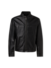 Image sur Veste en cuir coupe ajustée JOSLAY