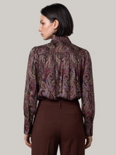 Bild von Bluse aus Satin AMELIEDEA