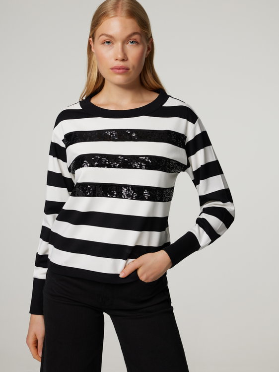 Image sur Pull à paillettes
