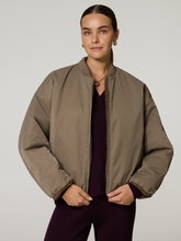 Image sur Blouson aviateur avec fausse fourrure