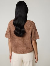 Bild von Kurzarmpullover aus Strick