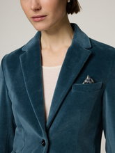 Bild von Samt Blazer mit Baumwolle