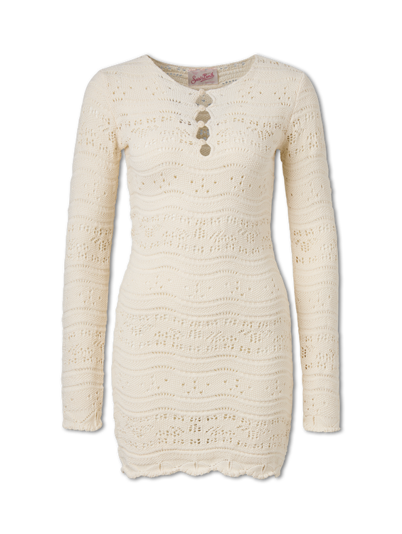 Image sur Robe en coton tricoté