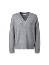 Image sur Pull en laine vierge tricoté