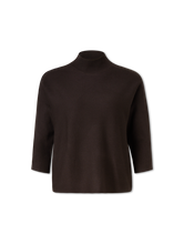 Image sur Pull col montant à manches 3/4