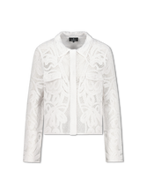 Image sur Veste en coton crocheté