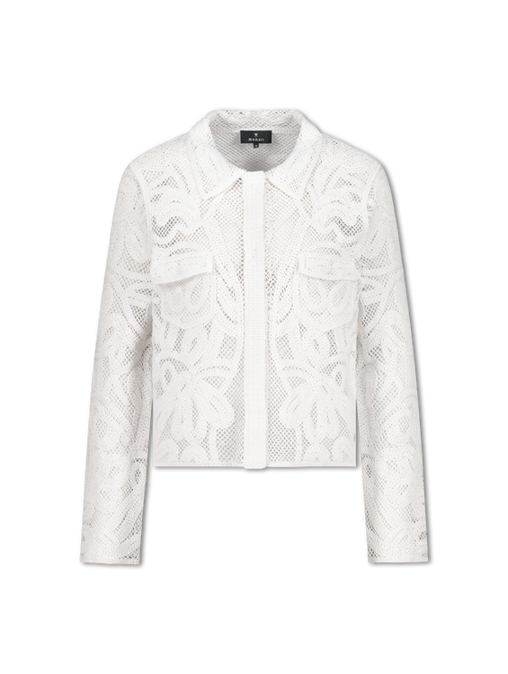 Image sur Veste en coton crocheté