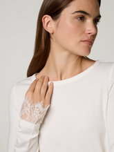 Bild von Langarmshirt mit Spitzenborte