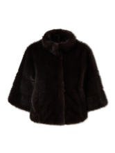 Image sur Veste en fausse fourrure