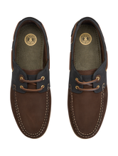 Bild von Bootschuhe mit Veloursleder