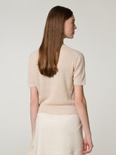 Bild von Strickshirt aus Leinen