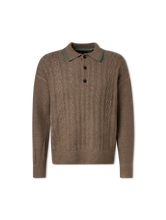 Bild von Polopullover mit Wolle