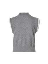 Image sur Pull sans manches en tricot PIREO