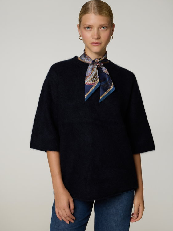 Bild von Kurzarmpullover im Oversized Fit