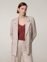 Image sur Blazer avec lin MMNANCY