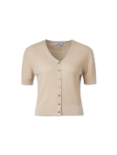 Bild von Strickshirt aus Leinen