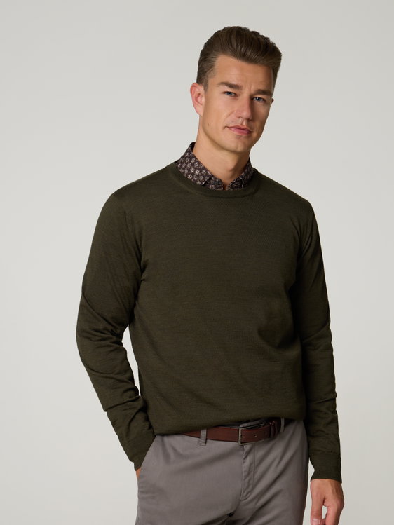 Image sur Pull en laine mérinos