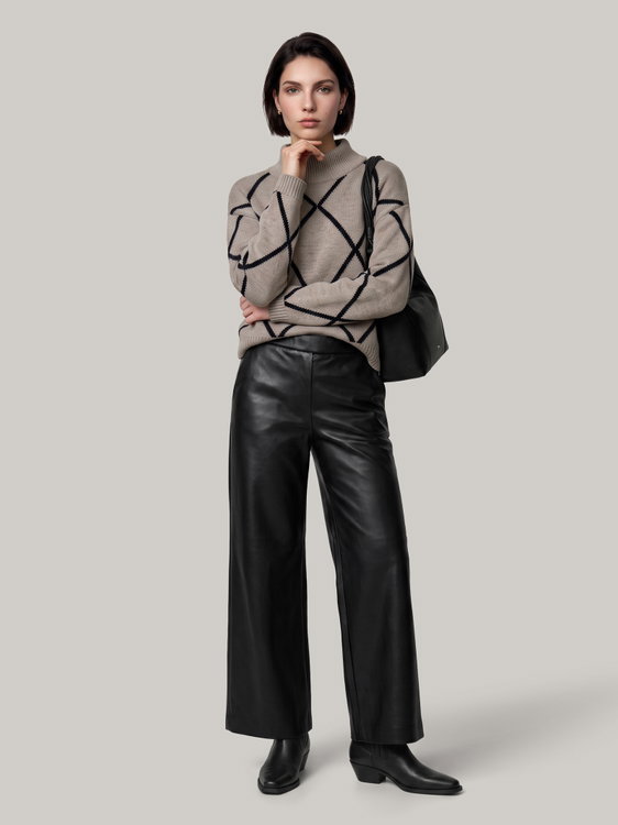 Image sur Pantalon en simili cuir PALINA