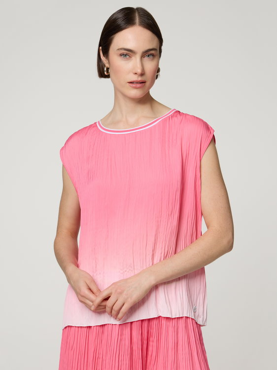 Bild von Blusentop mit Plissees