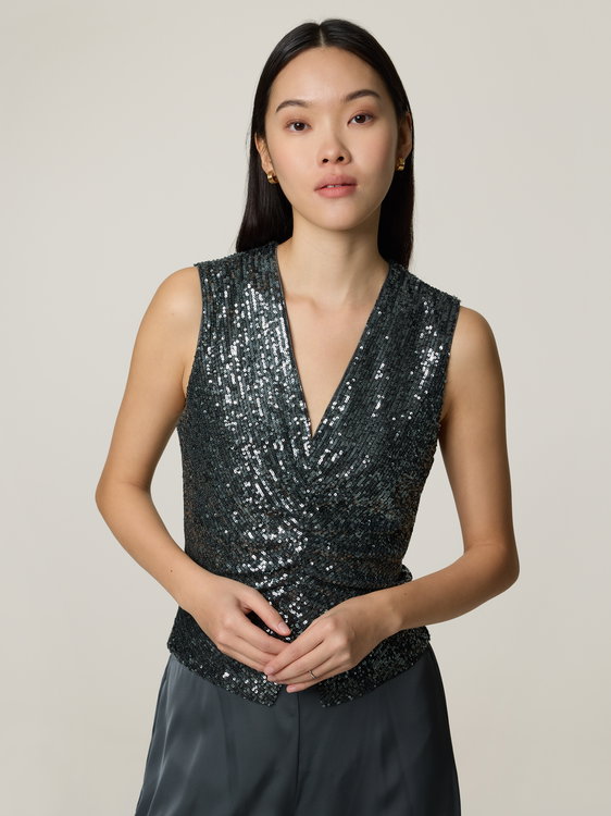 Bild von Paillettentop