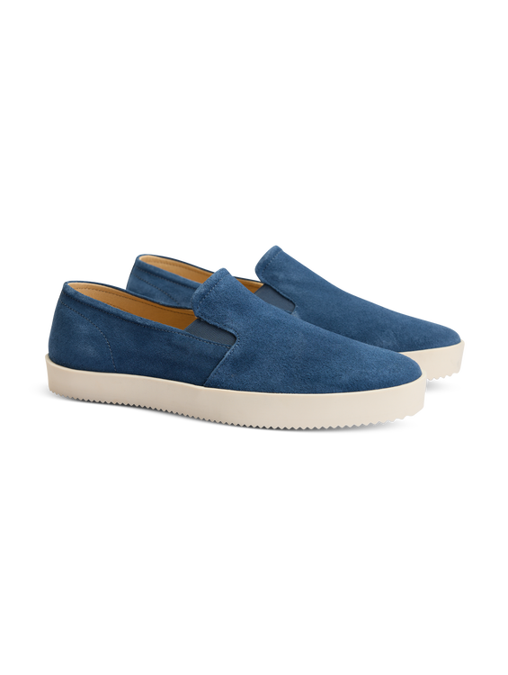 Bild von Slipper aus Veloursleder