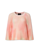 Image sur Pull en maille ajourée