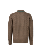 Bild von Polopullover mit Wolle