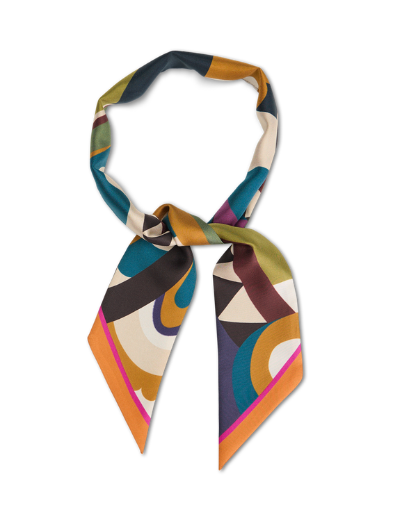 Image sur Foulard étroit en soie
