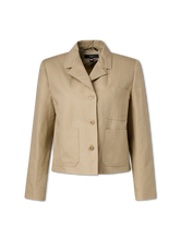 Bild von Blazer mit Leinen GLASSA