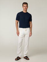 Image sur Pantalon chino en lin, coupe slim