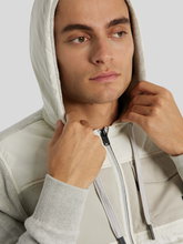 Bild von Zip Jacke aus Material-Mix