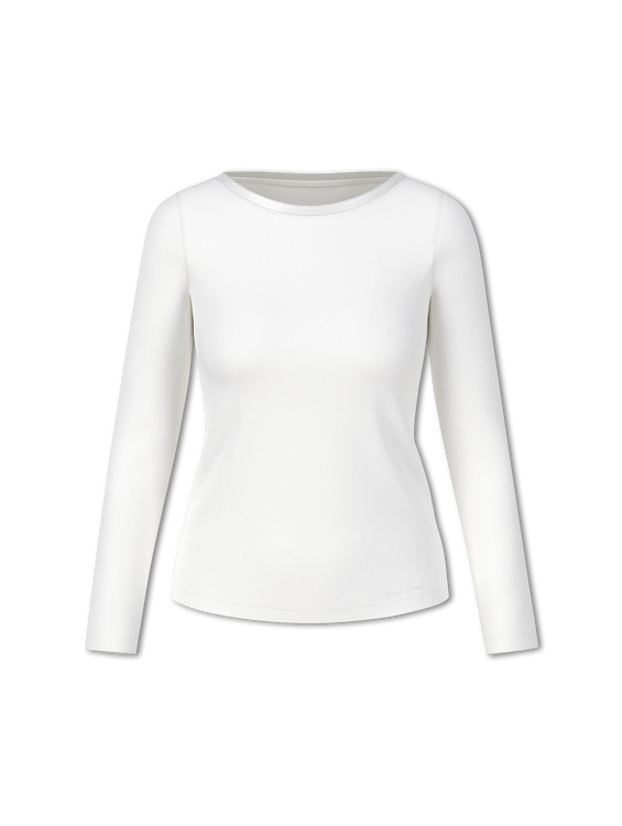 Bild von Langarmshirt aus Baumwolle