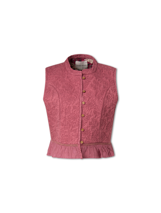 Bild von Gilet mit Stickerei MIA