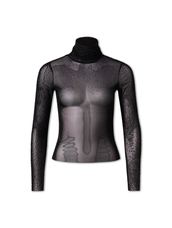 Bild von Langarmshirt mit Strass