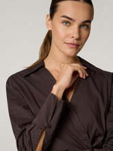 Bild von Wickelbluse mit Baumwolle