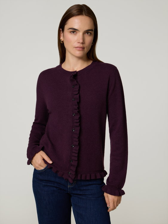 Bild von Strickjacke aus Kaschmir