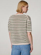 Image sur Pull à manches courtes en maille