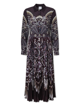 Image sur Robe mi-longue plissée TOSCA