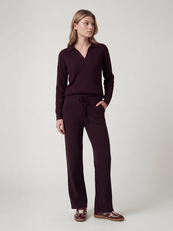 Image sur Pantalon en laine tricoté