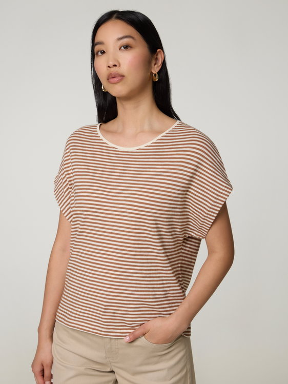 Image sur T-shirt en coton biologique