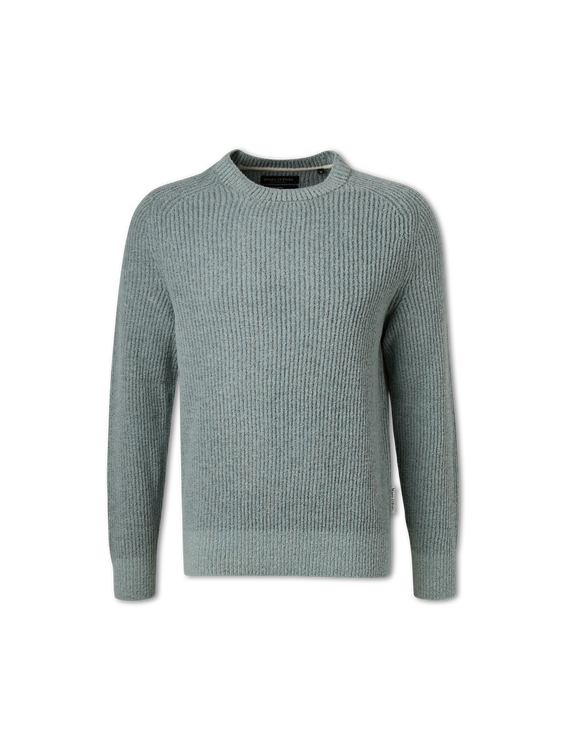 Bild von Strickpullover mit Wolle