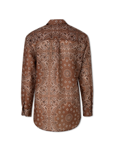 Image sur Blouse en coton et soie BRIGITTE