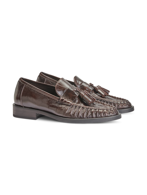 Image sur Mocassins en cuir verni MILL